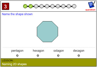 Naming 2D Shapes