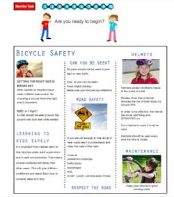 Bike Safety Poster - Questions