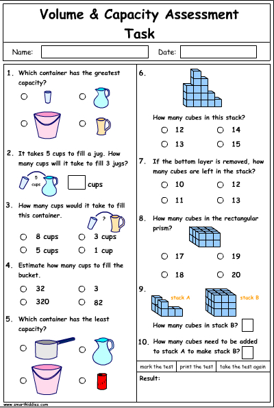 Volume Problem Solving