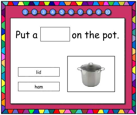 Word Family -ad and -it