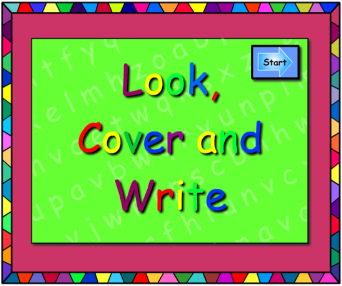 oa -Look Cover Write