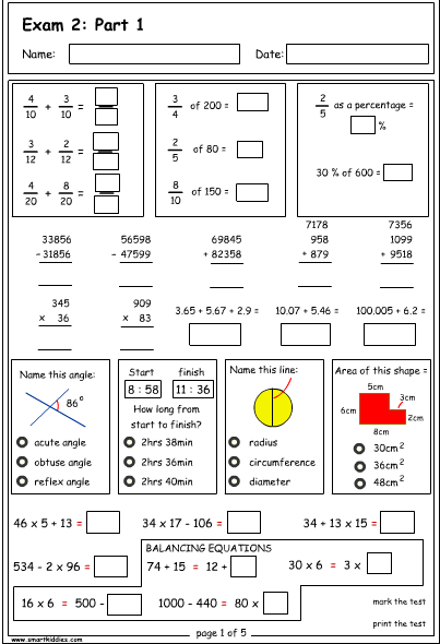 Exam 2 : part 1