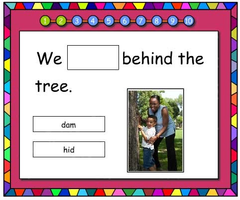 Word Family -id and -am