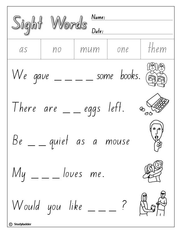 High Frequency Sight Words List 10 Studyladder Interactive Learning Games