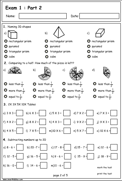 Exam 1 : part 2