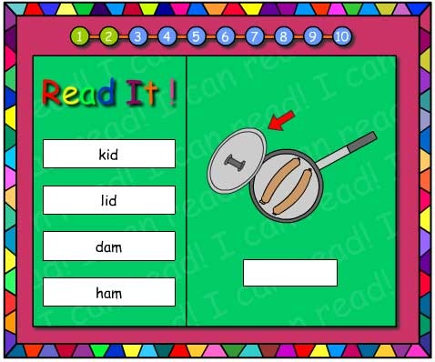 Word Family -id and -am