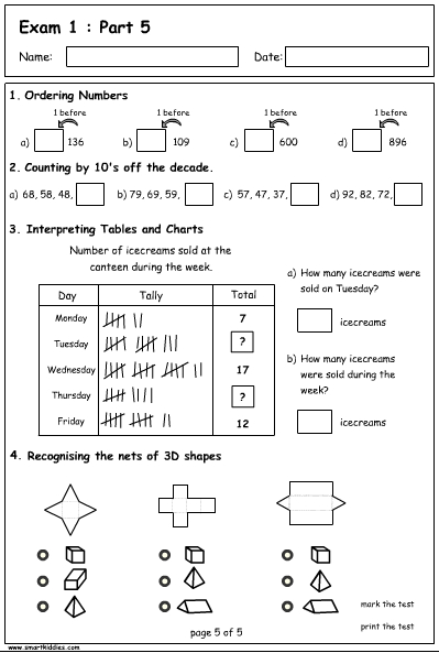 Exam 1 : part 5