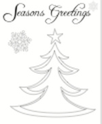 Christmas Tree Card (1 page)