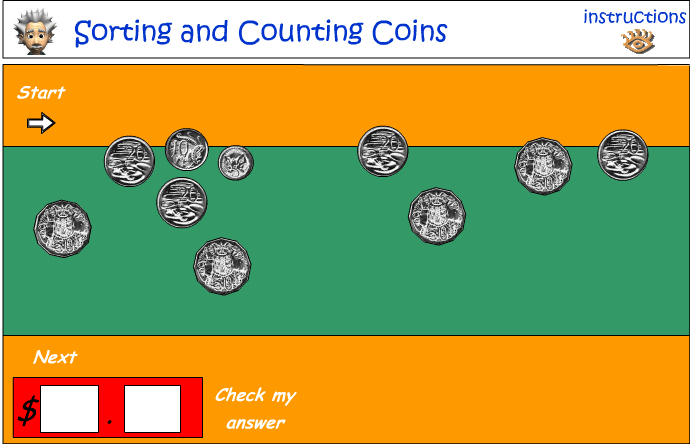 Sorting and Counting Coins