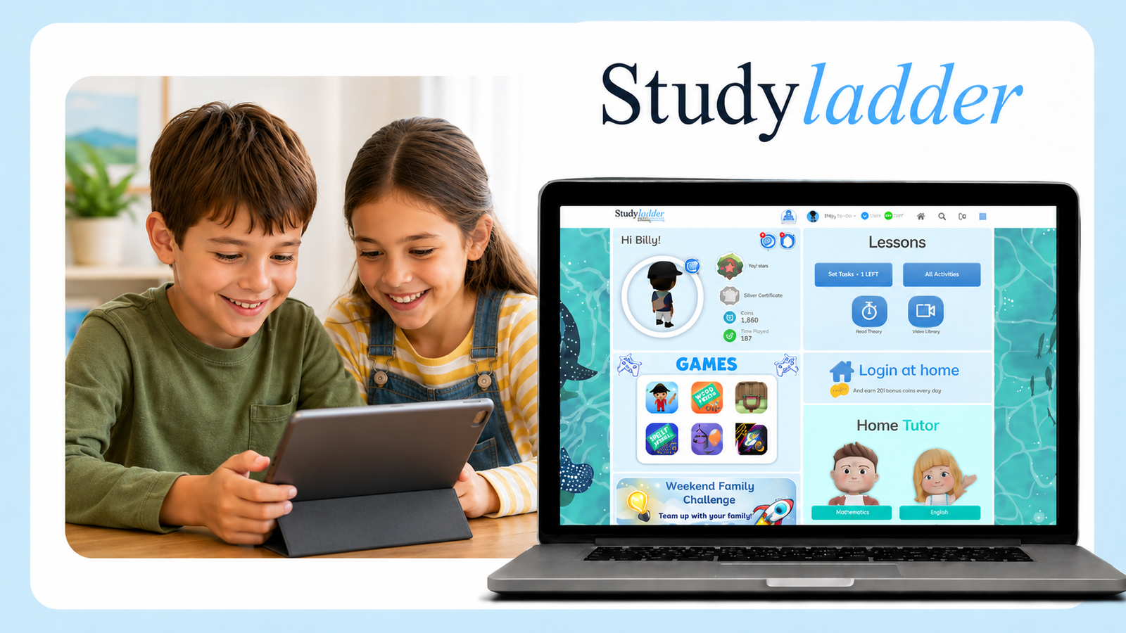 Studyladder for parents, preview of the tour video