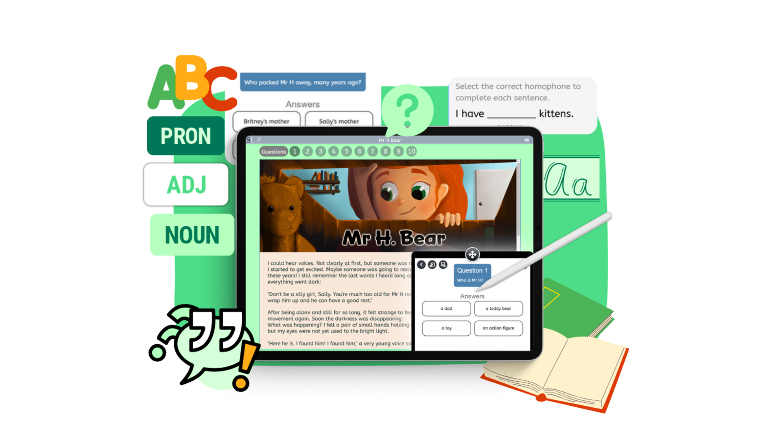 Studyladder English activities, preview of the tour video